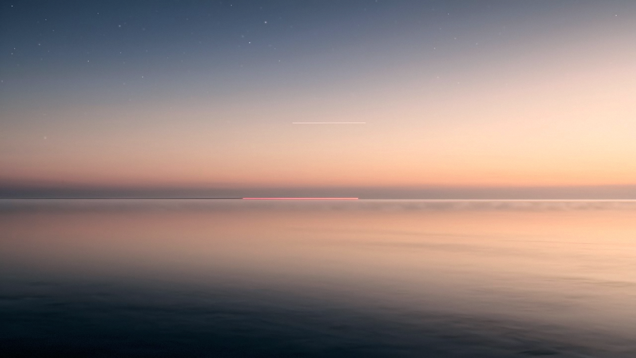 Horizon marin minimal avec espace négatif pour titrage